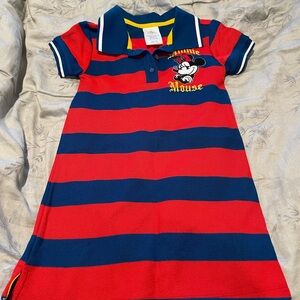 Disney Minnie Mouse nautical dress kids size 4